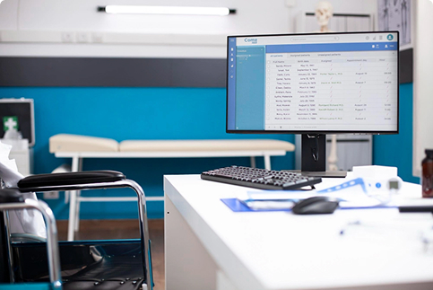 Private clinic workstation